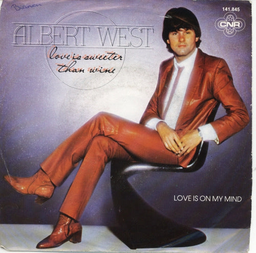 Albert West - Love Is Sweeter Than Wine 00911 Vinyl Singles VINYLSINGLES.NL