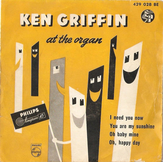 Ken Griffin - I Need You Now (EP) 01162 Vinyl Singles EP VINYLSINGLES.NL